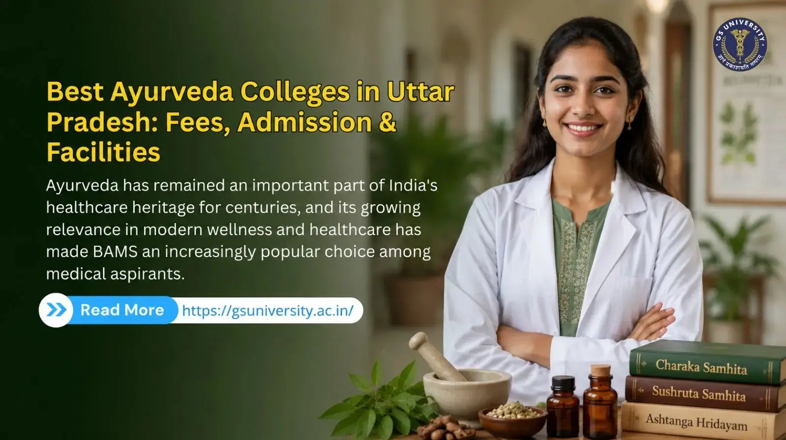 Best BAMS Colleges in Uttar Pradesh: Fees, Admission & Facilities