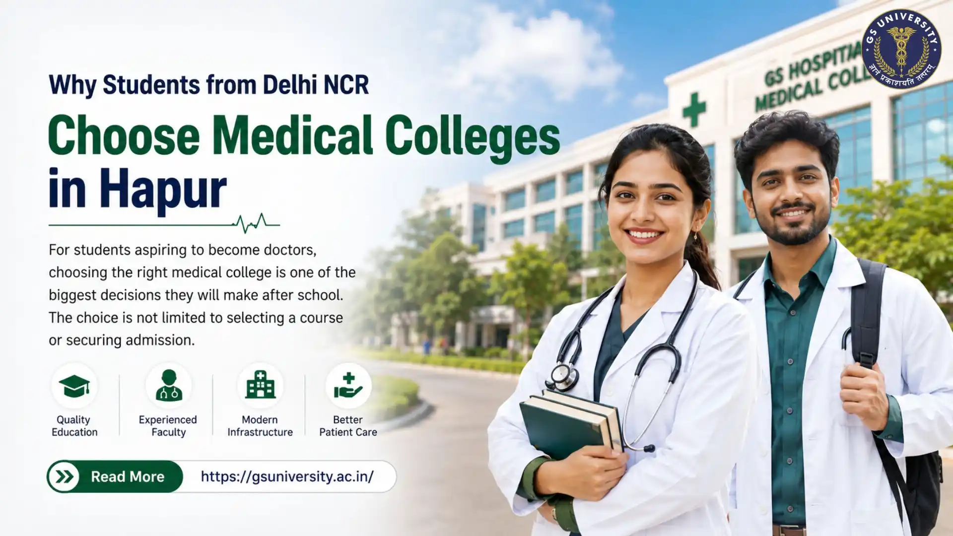 Why Students from Delhi NCR Choose Medical Colleges in Hapur