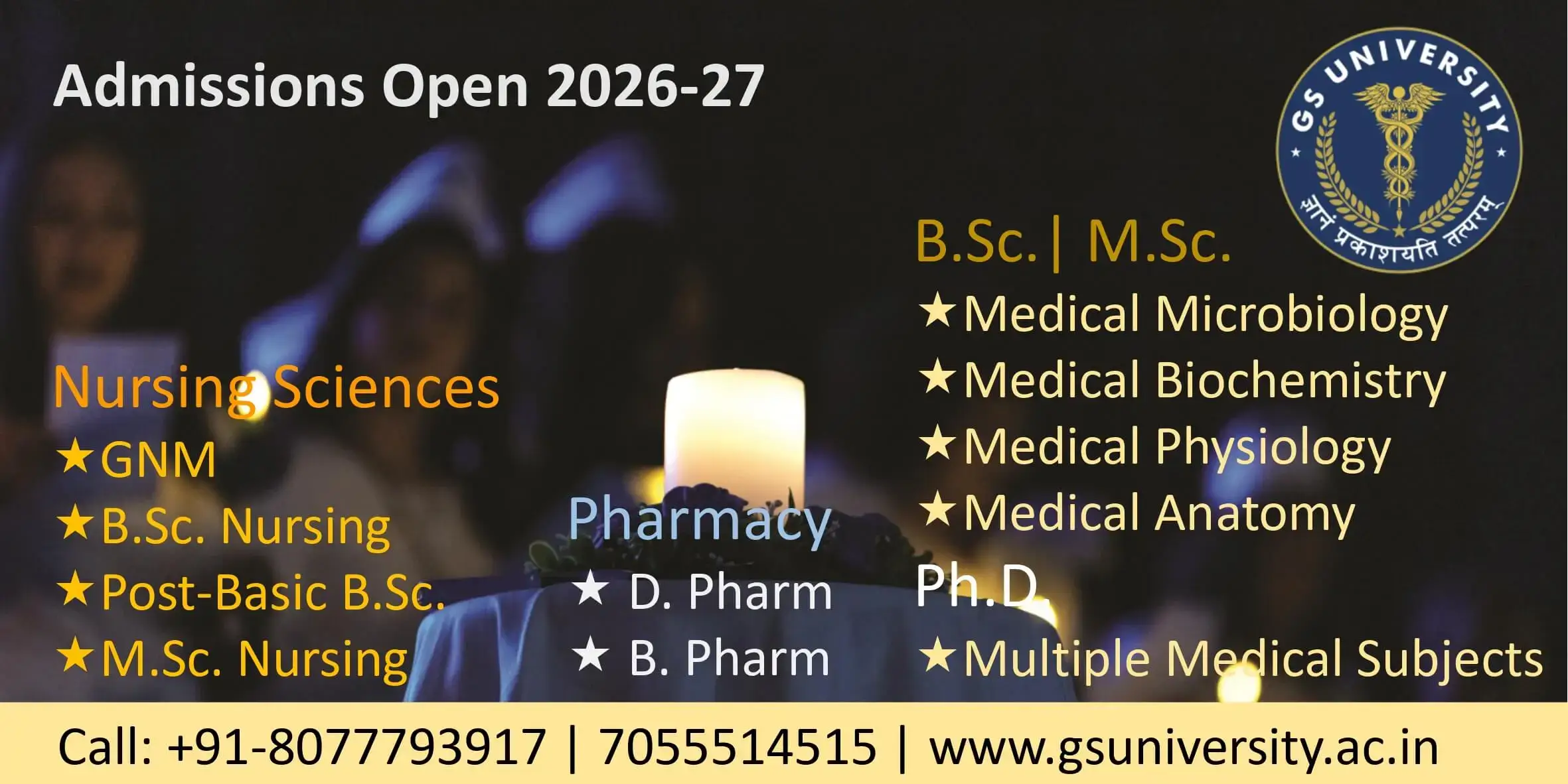 Pharmacy Admission